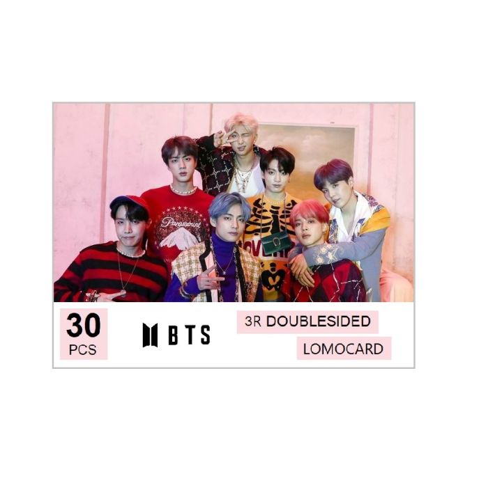 KPOP%20BTS%203R%20BTS%20Double-sided%20Printed%20LOMO%20Card%20Photocard%20with%20Signature%20Card%2030%20Pcs/box%20-%20Image%202