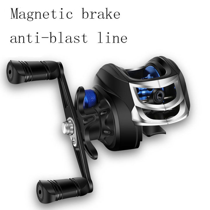 Fishing Reel Left Right Hand Baitcasting Reel with Adjustable Brake System (8kg) for Creek Fishing - Sustainable Option