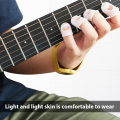 4Pcs/Set Guitar Silicone Finger Guards Guitar Fingertip Protectors For Ukulele And Guitar. 
