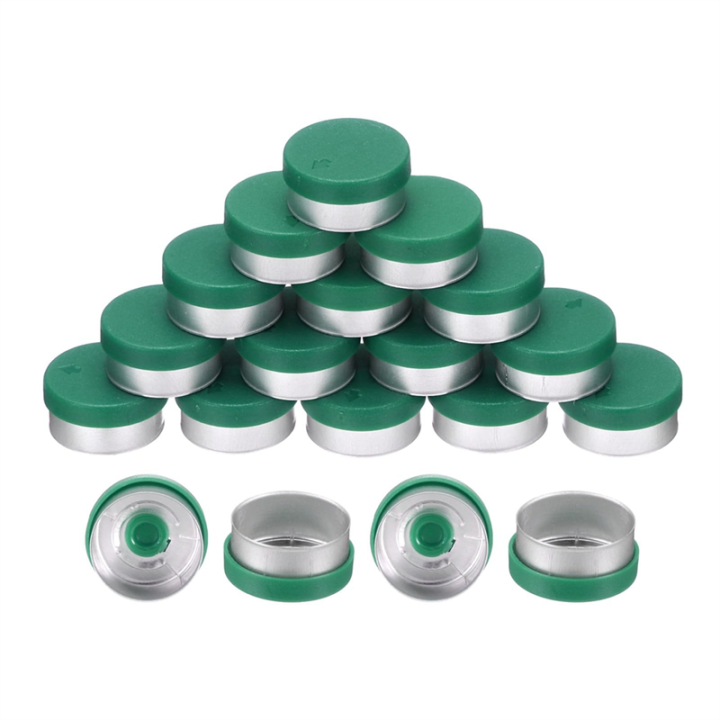 200PCS Burr-Free Flip Off Top Caps Seals Flip Off Green, 13mm | Daraz ...