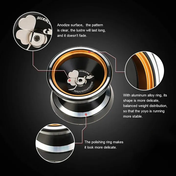 MAGICYOYO%20Professional%20Non-Responsive%20Yoyo%20M001-B,Alloy%20Aluminum%20Yoyo%20-%20Image%204