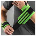 1 Pair (2 Pcs) Wrist Wraps Wrist Support Straps Designed For Strength Training Weightlifting And Powerlifting To Prevent Injuries And Improve Performance - Workout Essential. 