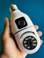 Dual Lens V380 Pro PTZ Bulb IP Night Vision Camera. 