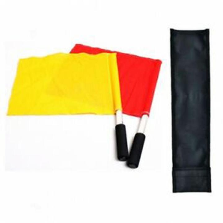 Soccer Referee With Flag 2 pcs