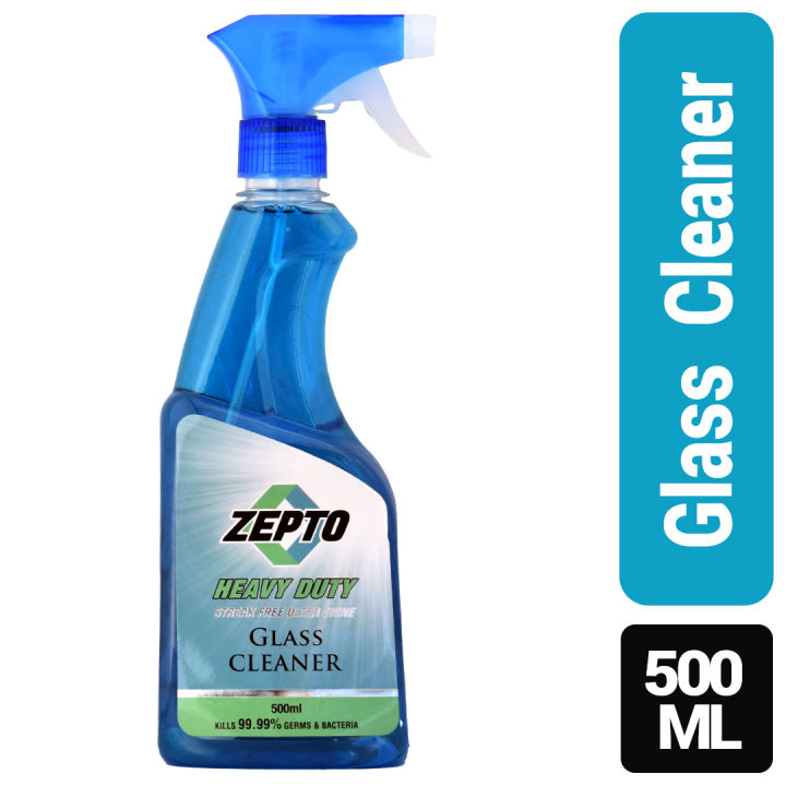 Zepto Glass Cleaner with Superior Disinfection