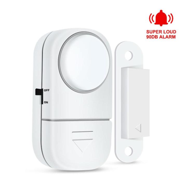 Door Window Sensors Wireless Alarm Entry Burglar Standalone Magnetic Independent Home Big Decibel Security 90dB Alarm Guardian