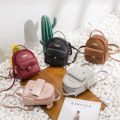 Women Girls  Faux Leather Backpack Rucksack Solid School Bag Tl Lot ter  Backpacks. 