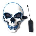 New Atmosphere Props Party Mask LED Skull Men and Women Mask Halloween Mask Horror Ghost Head. 