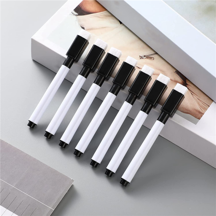 NCANRUI%20100%20Pieces%20Magnetic%20Dry%20Erase%20Markers%20Whiteboard%20Black%20Dry%20Erase%20Markers%20with%20Rubber%20Cap%20Fine%20Tip%20Dry%20Erase%20Markers%20-%20Image%203