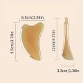 Skin Scraping Resin Gua Sha Massage Board Guasha Plate Face Eye SPA Massager Scrapers Tools For Face Neck Back Body Legs. 