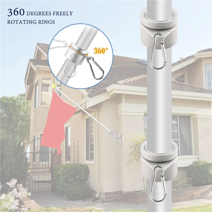 2%20Pcs%20Flag%20Pole%20Rings%20Anti%20Wrap%20Flag%20Pole%20Clips%20Swivels%20360%C2%B0%20Rotating%20Flagpole%20Flag%20Mounting%20Rings%201%20Inch%20-%20Image%206