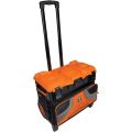 Klein Tools 55473RTB Rolling Tool Bag, Tradesman Pro Tool Master, 250lbs Load Rated AEPJS3 Bluetooth Jobsite Speaker.