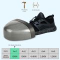 Jiefu Insulating Work Safety Shoes With Air Permeability, Impact Resistance And Puncture Resistance.