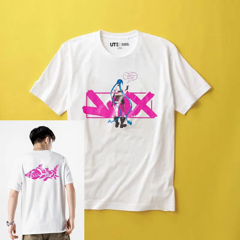 Uniqlo LOL League of Legends UT co-branded men's and women's T