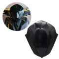 Motorcycle Windshield WindScreen Visor Viser for 155 V1 / Aerox 155 / V2 2021 Black. 