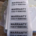 100pcs Warranty Protection Sticker (40mm*20mm) Tamper Proof Void Label Stickers.