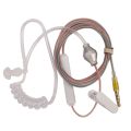 Anti Radiation Proof Covert Acoustic Tube Earpiece 3.5mm Air Tube Earphone Headset for mobile Phone Android Cellphone.