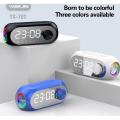 YESPLUS YS-702 Speaker Bluetooth Alarm Clock Night Light Stand LED Display. 