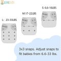 Ready Stock ALVA Baby Cloth Diapers Printed One Size Reusable Washable Pocket Clothe Diaper High Quality Clothe Diaper Without Insert Fit Newborn To 3 Years Old Babies. 