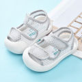 Cloth Sandals Women's Summer 2022 New Walking Baby One Year Old Male Infant Net Shoes.