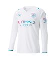 2021/22 Manchester City Away Long Sleeve Jersey (China Quality) - Official Team Jersey For Fans Of Manchester City.
