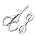 Folding Scissors Pocket stainless Scissor Stationery Paper Office Student School. 