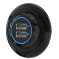 Car Charger Quick Charger 30W Fast Charging Phone Charger 2USB 3.1A.