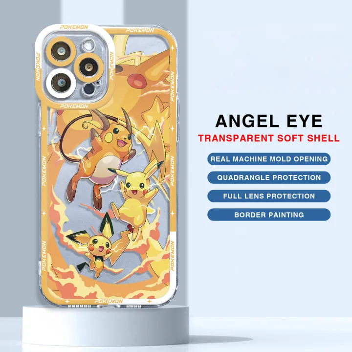 Pikachu%20Pokemon%20Ganger%20Soft%20Case%20For%20Apple%20iPhone%2011%2013%20Pro%20Max%2014%2015Plus%2012%20Mini%207%208%20X%20XS%20XR%206%206S%20SE%20Clear%20Silicone%20Phone%20Cover%20-%20Image%202