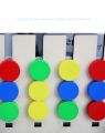 Colors and Fruits Double Sided Matching Game Logical Reasoning Training Kids Educational Toys Children Wooden Toy Montessori Toy.