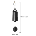 Deep Resonance Serenity Bell Windchime - Metal Hanging Wind Chime. 