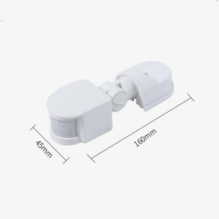 Motion Sensor 220V Motion Detector Automatic Infrared Sensor 110V 180 Degree Rotating Outdoor Timer Light Switch
