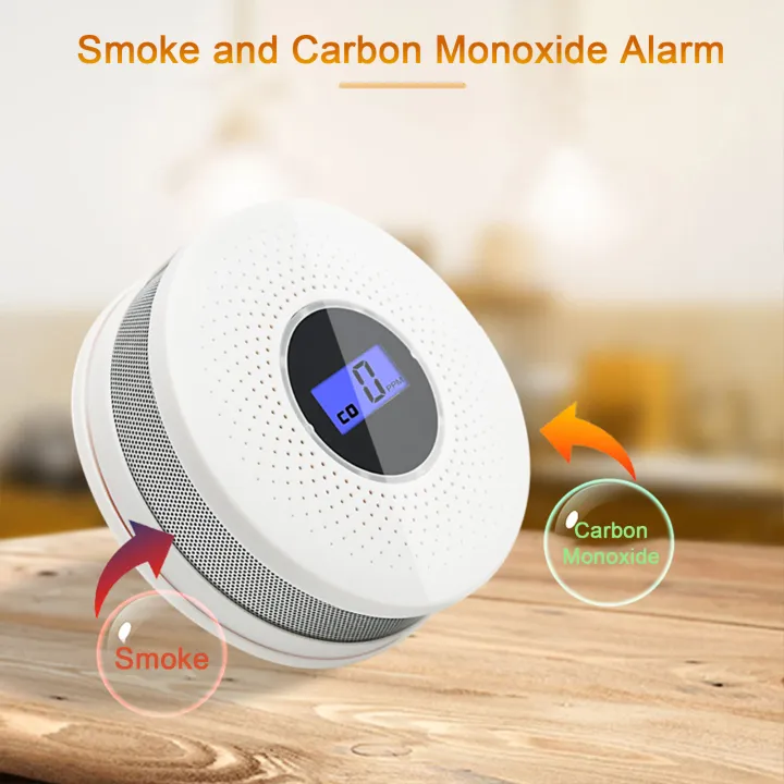 Migeet%20Smoke%20and%20Carbon%20Monoxide%20Alarm%20Smoke%20Detector%20Carbon%20Monoxide%20Detector%20Powered%20by%20batt-erys%20with%20LCD%20Display%20Voice%20Warning%20-%20Image%204