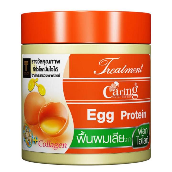 Caring Egg Protein Hair Treatment Hair Mask 500g