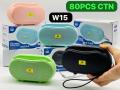 WUF-W15 Portable Wireless Speaker classic Hot Fashion best sell mini pocket Portable Radio BT USB TF FM Audio Built in Speaker mp3 player. 