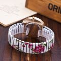 2021 Fashion Women Watch Elasticity Shrink Bracelet Strap Ladies Quartz Wrist Watch relojes para mujer montre dame.