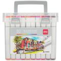 Deli E70803-80 Dual Tip Sketch Marker 80 Pcs.