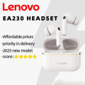 Lenovo EA230 Wireless Earphones Ergonomically Designed With Bluetooth 5.4 TWS Headphones Large Capacity and Long Battery Life Sport Game Headset. 