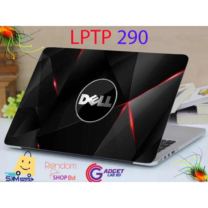 LPTP%20290%20DellLogo%20map%20Laptop%20Sticker%20Laptop%20Skin%20Sticker%20&%20Laptop%20Skin%20for%20laptop%20Back%20Side%20Decoration%20-%20Image%202