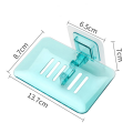 Double Layer Soap Holder Soap Sponge Dish Bathroom Accessories Soap Dishes Self Adhesive Soap Rack No Drilling Wall Mounted. 