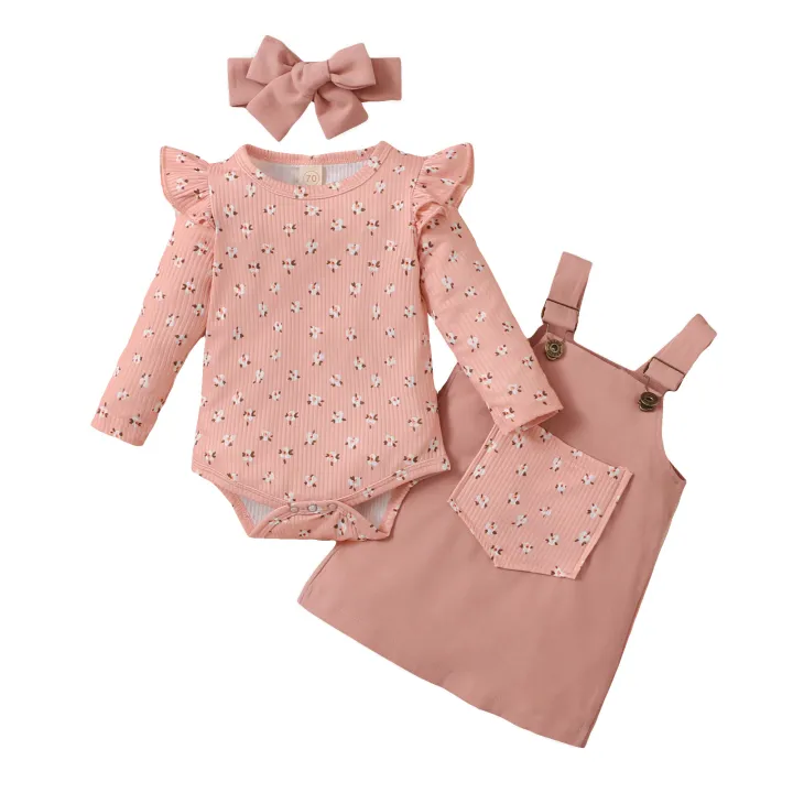 Baby%20Girl%20Three%20Piece%20Suit%20Fashion%20Pitted%20Long%20Sleeve%20Romper%20and%20Pocket%20Suspender%20Skirt%20&%20Headband%20-%20Image%202