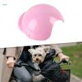 Dog Cat Helmet Outdoor Bike Pets Cap Small Dog Helmet Motorcycle Hard Hat Adorable for Pink. 