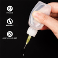 Needle Tip Glue Applicator Bottles, Precision Tip Squeeze.