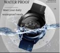 LASHIDA Wind Multi-Functional Simple Round Electronic Watch Watch Sports Men and Women Middle School Students Trend Couple LCD Waterproof. 