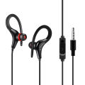 SF-878 mobile phone headset with microphone with volume adjustment headphones, big horn sports over-ear running headphones. 