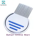 Stainless Steel Dog Lice Comb, Detangling Grooming Tool, Nits Brush for Pet Grooming. 