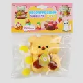squishy toys cute mochi butter bear soft stuffed. 