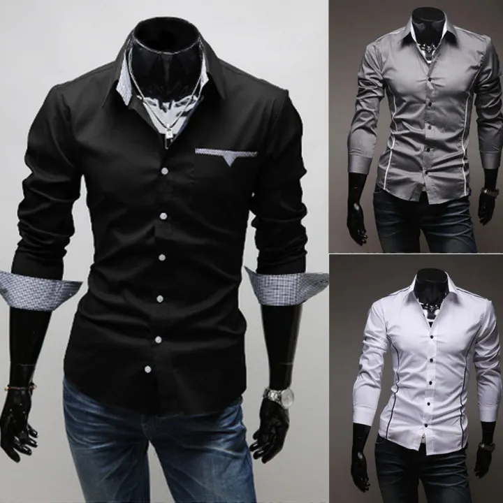 New%20Fashion%20Men%20Slim%20Fit%20Dress%20Shirt%20Button%20Down%20Casual%20Long%20Sleeve%20Regular%20Gentleman%20Top%20Shirts%20Black%20White%20Gray%20-%20Image%207