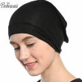 Synthetic Hijab Cap for Women - Black. 