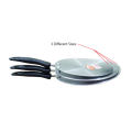 Aluminium Tawa With (Plastic) Bakelite Long Handle 26x3 cm - Gas Chula.