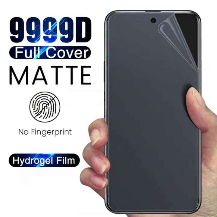HD Anti-Scratch Soft TPU Matte Hydrogel Film Full Cover Bubble-free Phone Screen Protector For Samsung Galaxy S23/23+/S23 Ultra